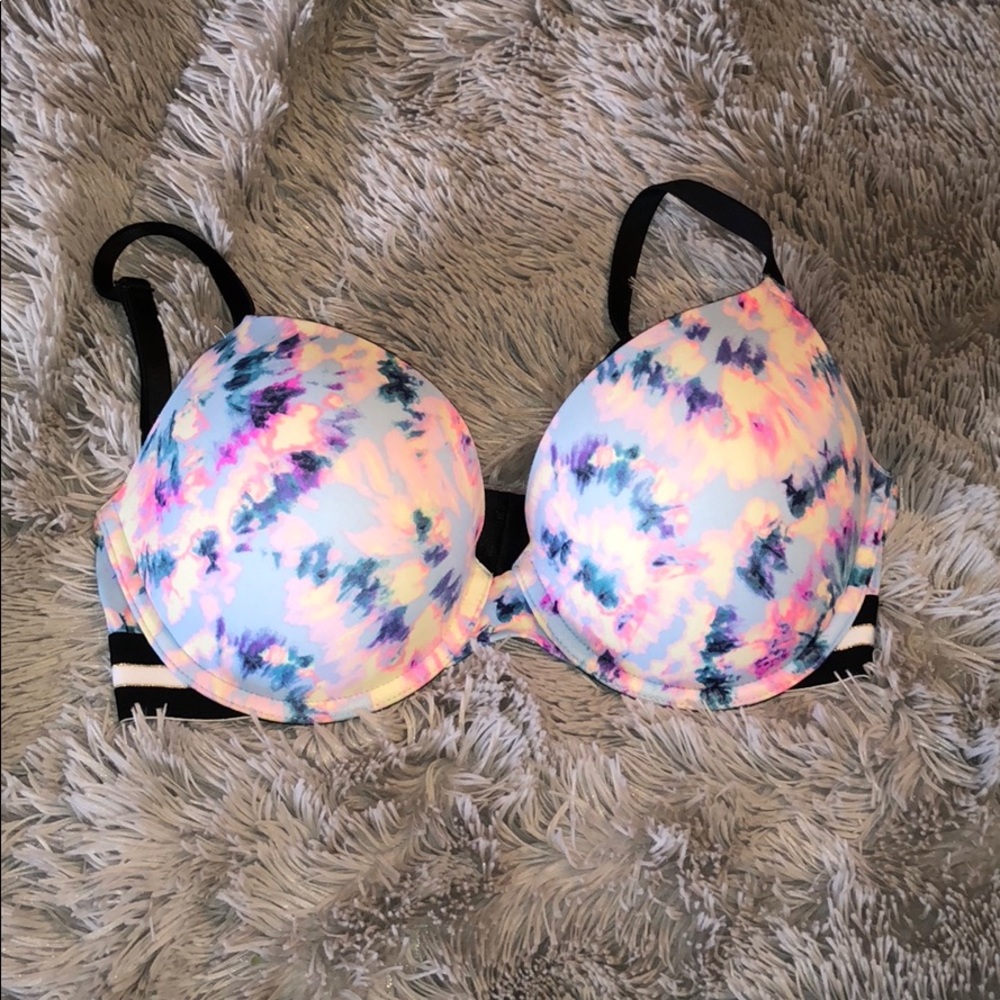 Pink bra